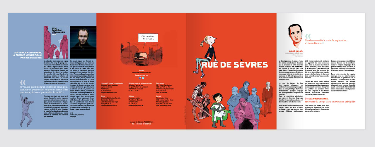 sebastien pelon, rue de sevres, logo, graphisme